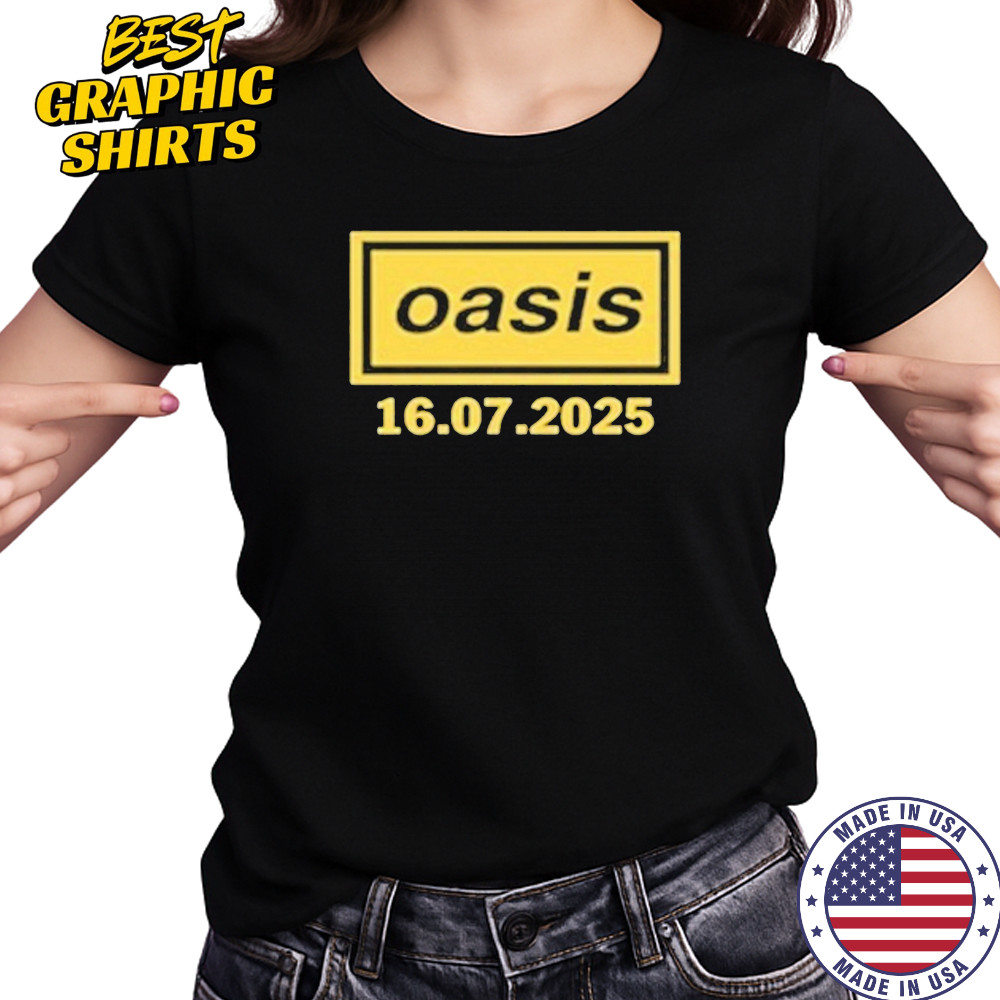 Oasis July 16 2025 Tour Manchester Heaton Park T-Shirt Women's T-shirt