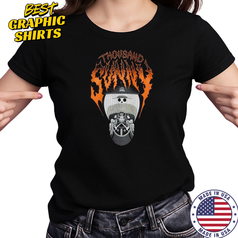One Piece Thousand Sunny Metal T-Shirt Women's T-shirt