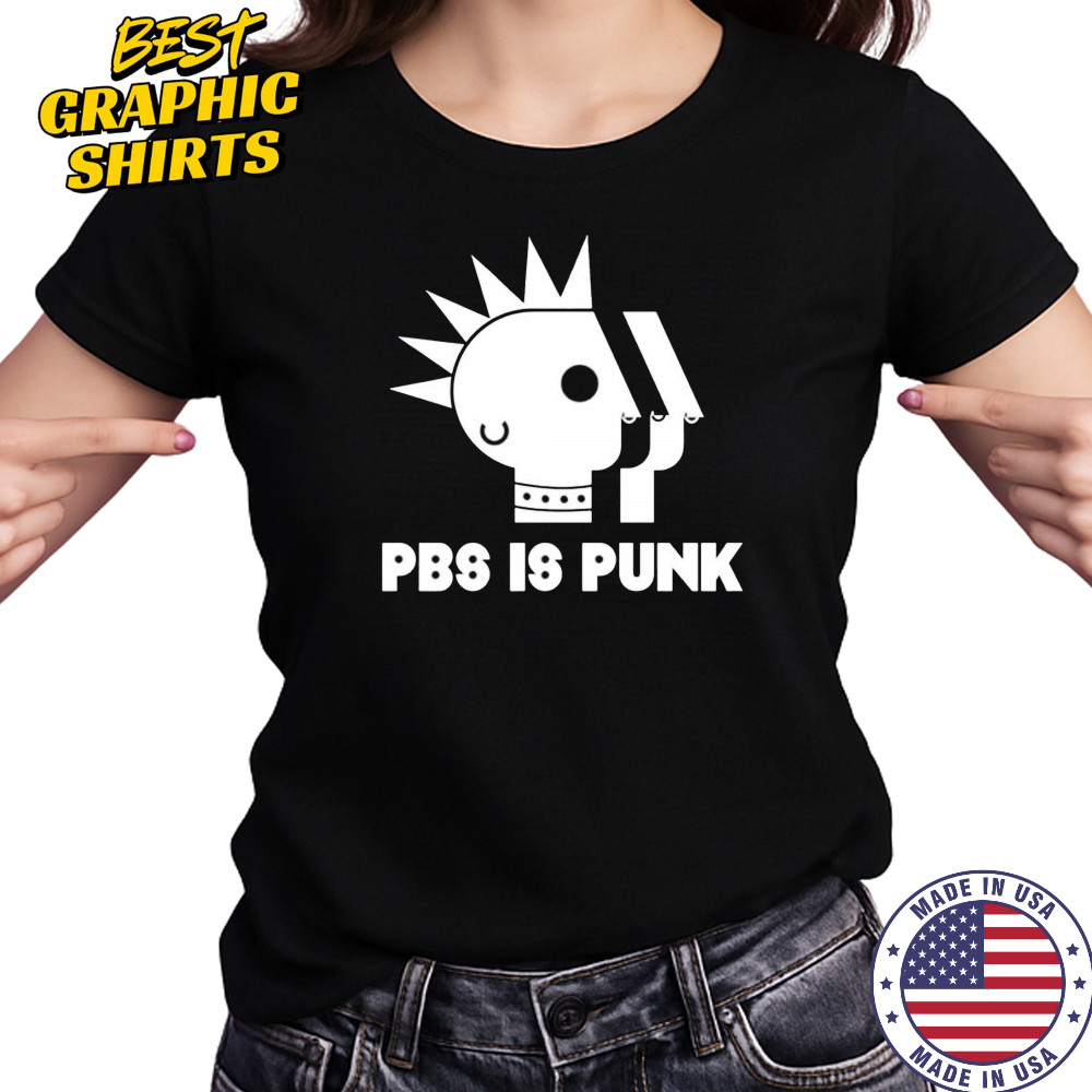 Pbs is punk graphic shirt Women's T-shirt
