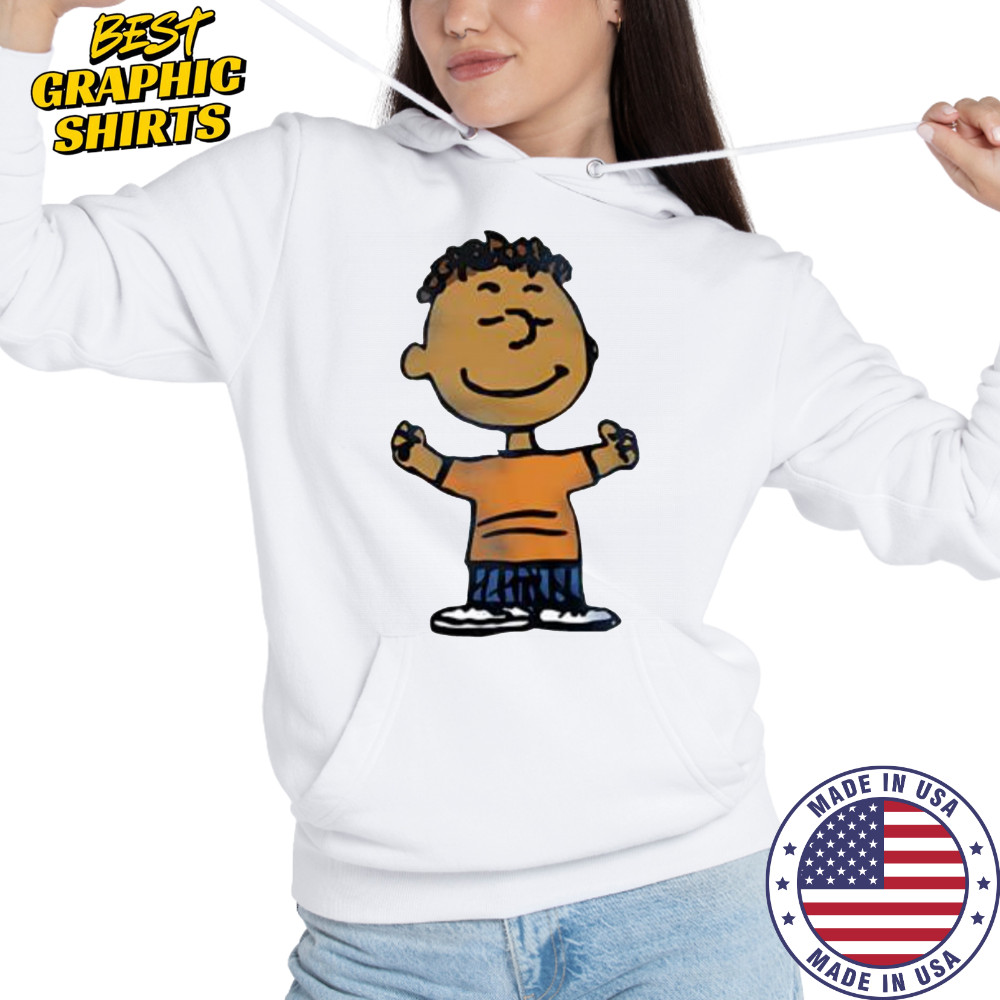 Peanuts Franklin Character cartoon cute shirt Hoodie