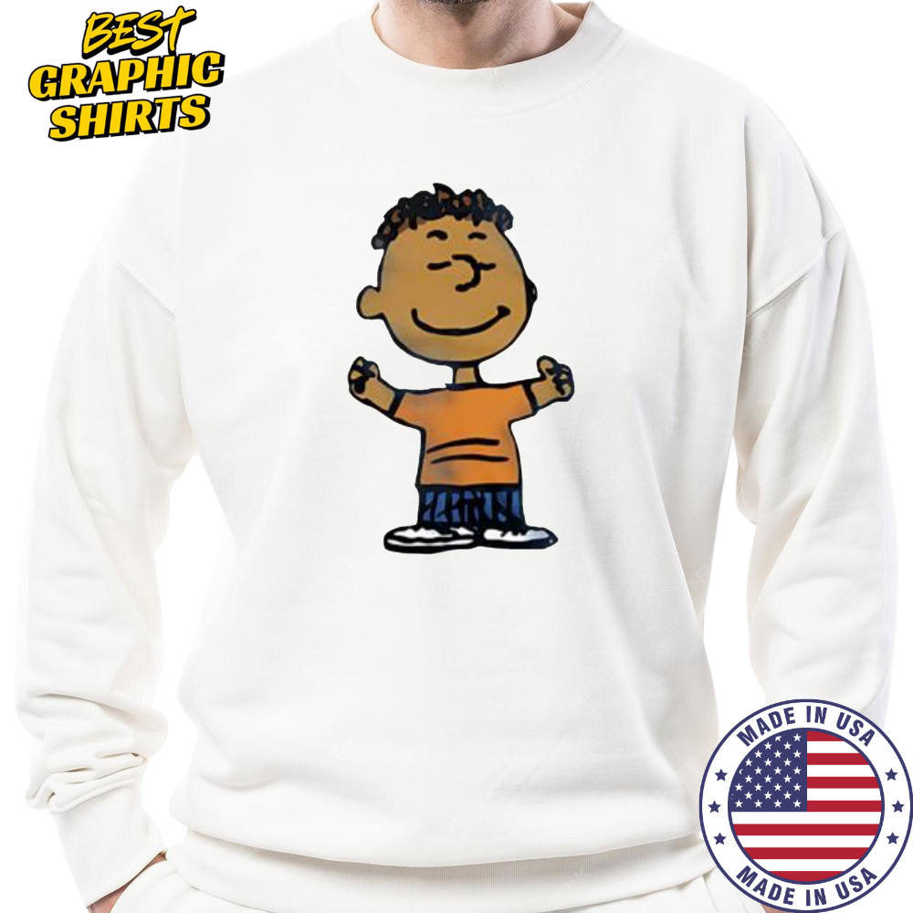 Peanuts Franklin Character cartoon cute shirt Sweatshirt
