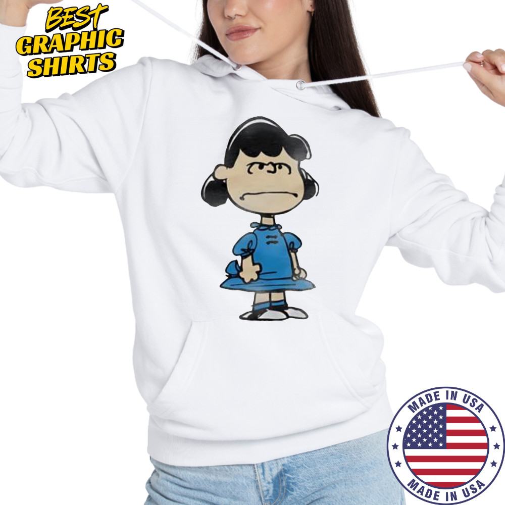 Peanuts Lucy Character cartoon cute shirt Hoodie