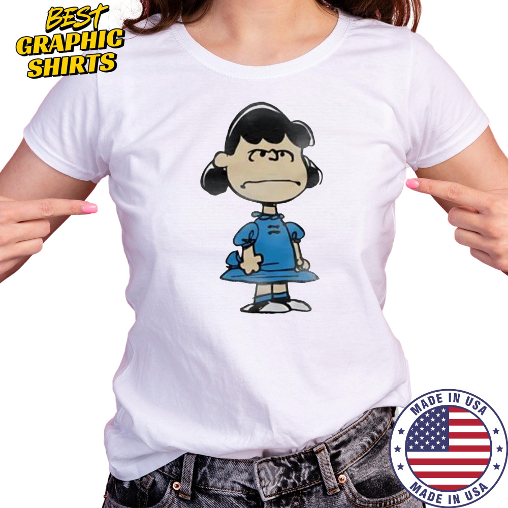 Peanuts Lucy Character cartoon cute shirt Women's T-shirt