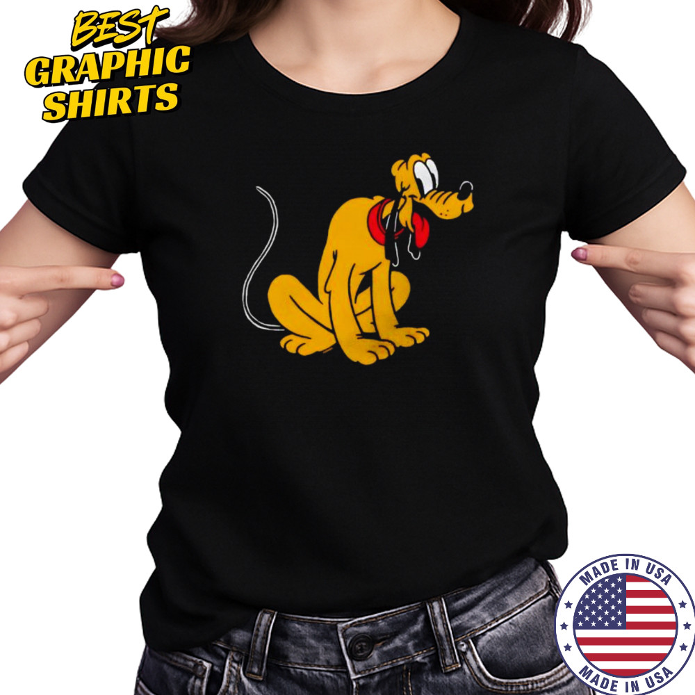 Pluto cartoon cute shirt Women's T-shirt