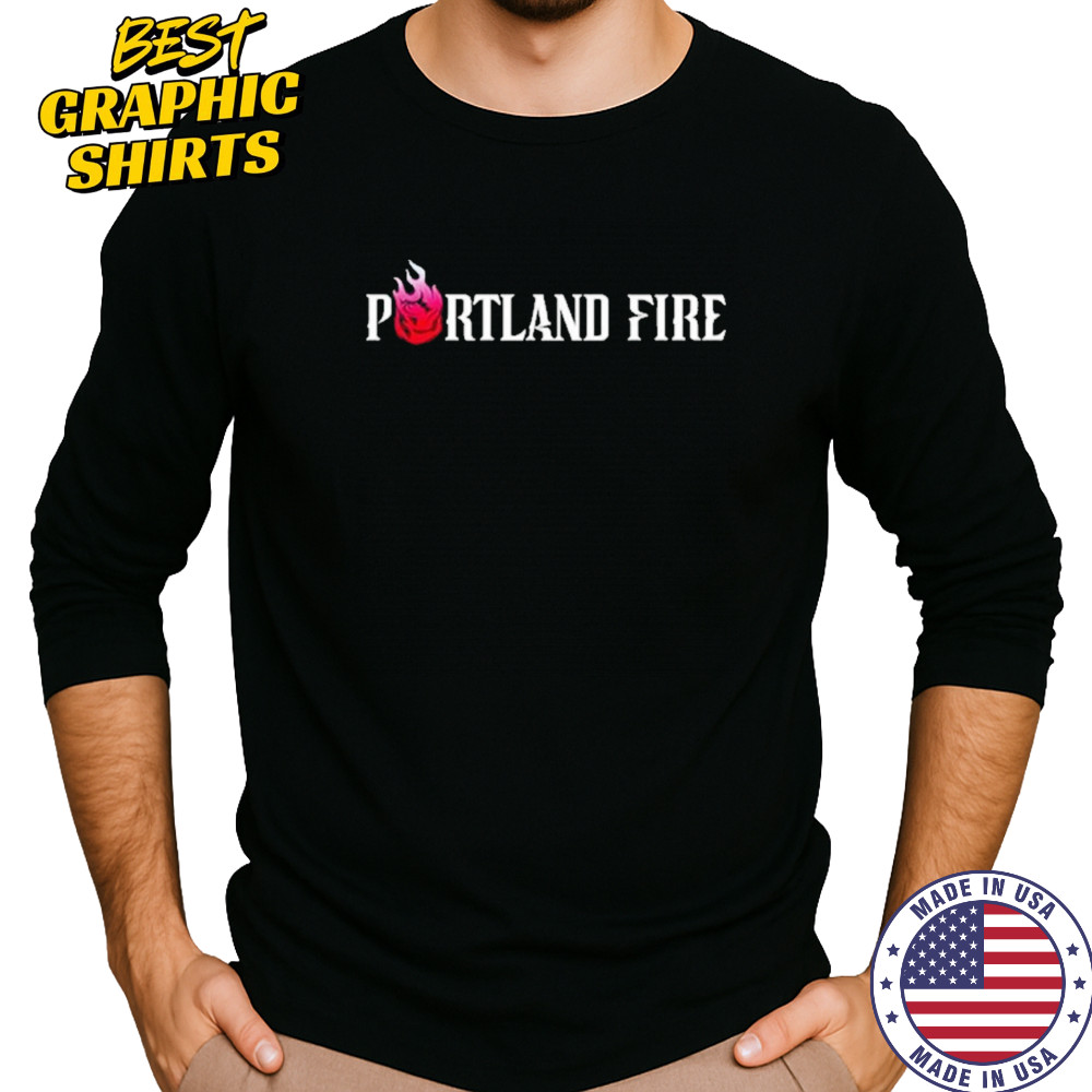 Portland Fire 2025 T-Shirt Long Sleeved
