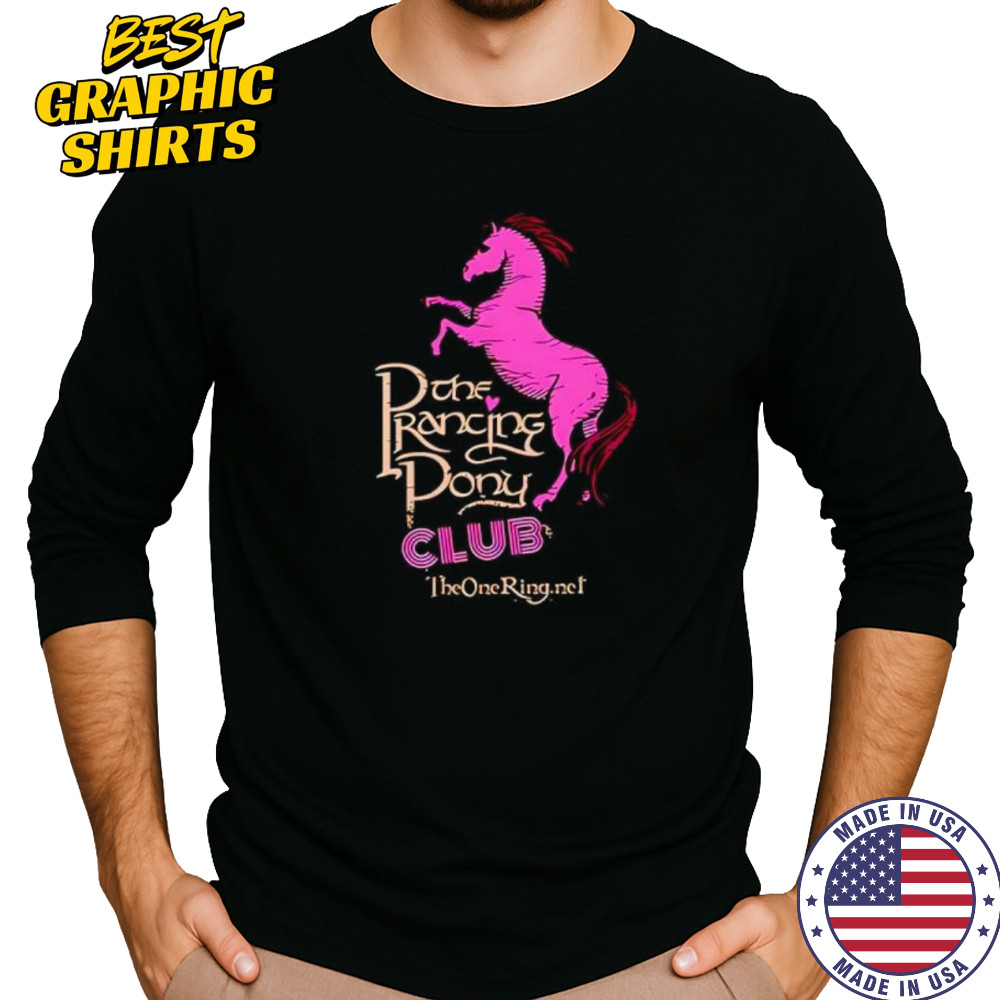 Prancing pony club shirt Long Sleeved