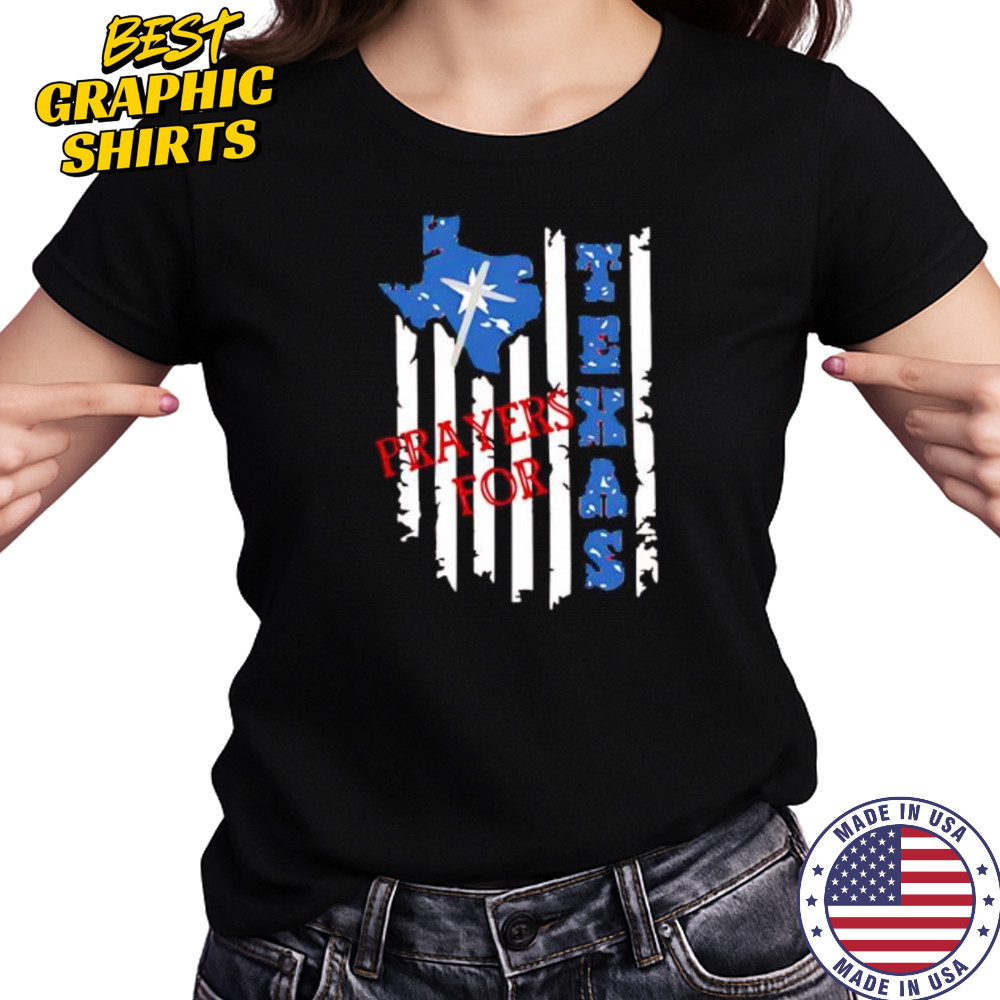 Prayers for Texas patriotic Texas flag shirt Women's T-shirt
