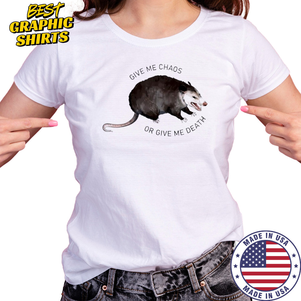 Rat Give Me Chaos Or Give Me Death shirt Women's T-shirt