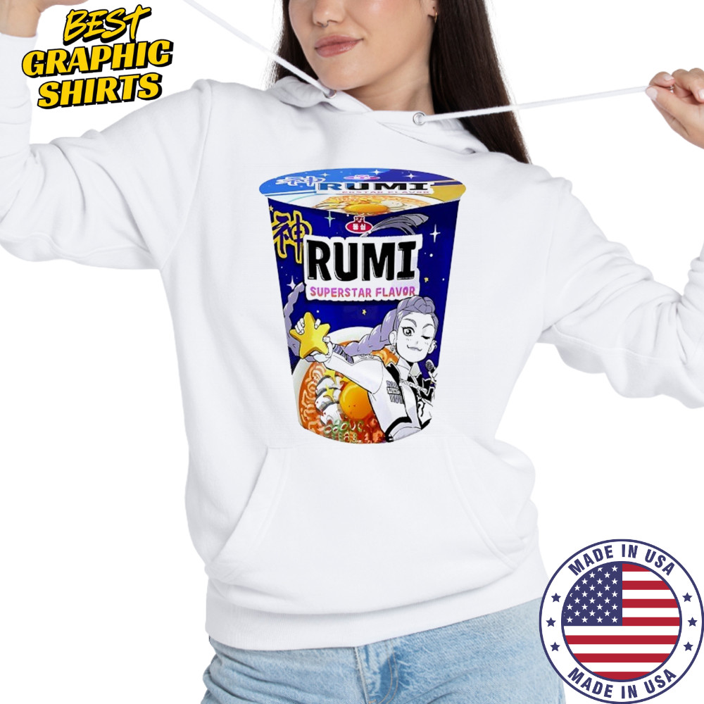 Rumi Superstar Flavor Ramen KPop Demon Hunters shirt Hoodie
