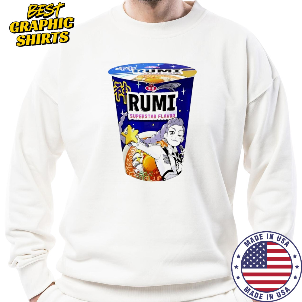Rumi Superstar Flavor Ramen KPop Demon Hunters shirt Sweatshirt