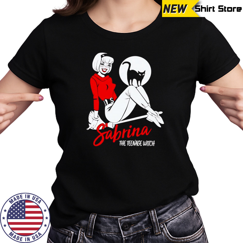 Sabrina The Teenage Witch on Broom shirt Women's T-shirt