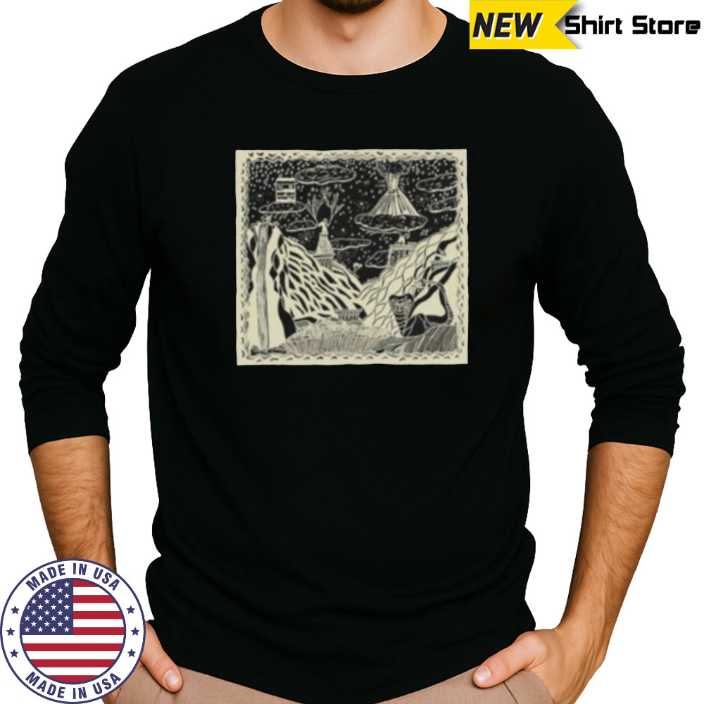 Self titled puff print shirt Long Sleeved
