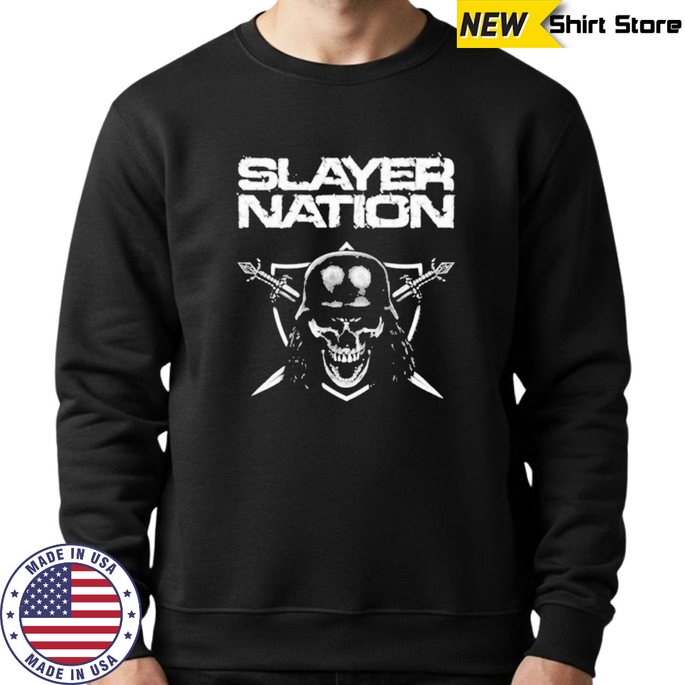 Slayer Slayer Nation T-shirt Sweatshirt