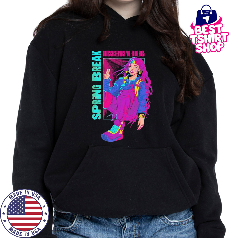 Sputnik Spring Break Festival Superheldin T-shirt Hoodie