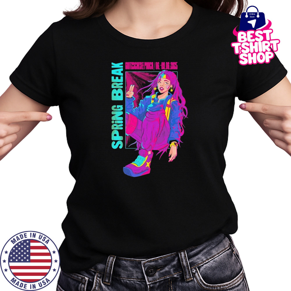 Sputnik Spring Break Festival Superheldin T-shirt Women's T-shirt