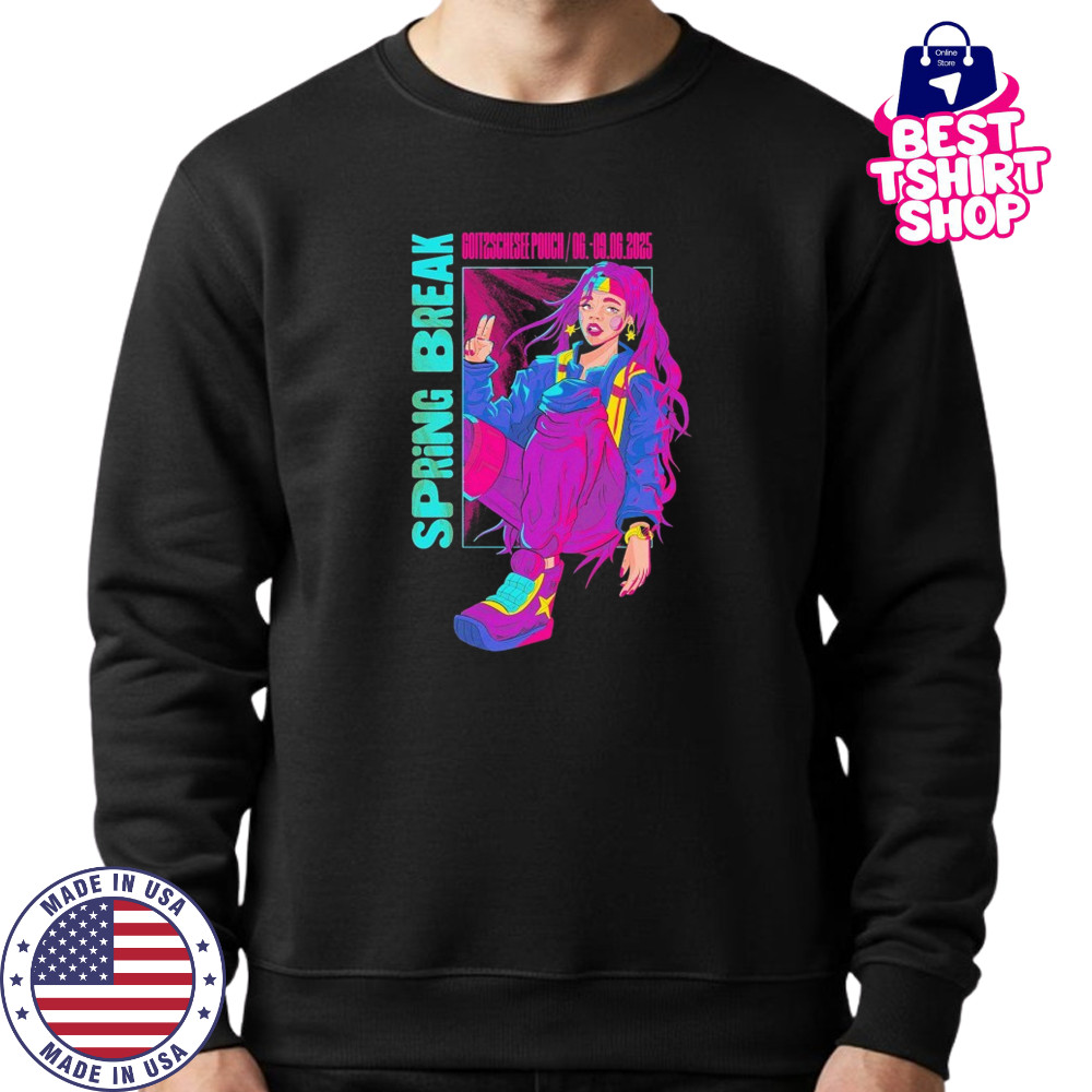 Sputnik Spring Break Festival Superheldin T-shirt Sweatshirt