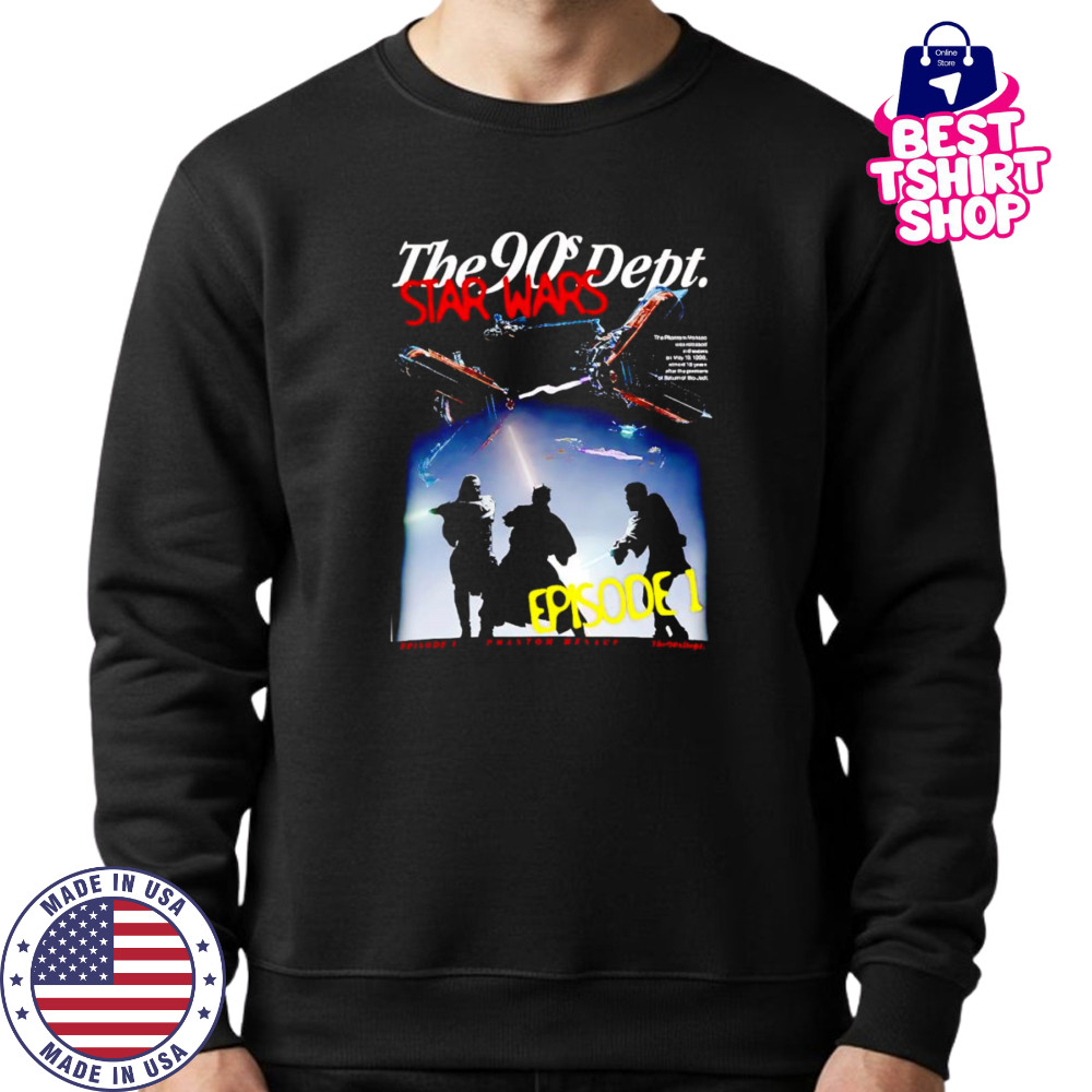 Star Wars episode I Phantom Menace shirt Sweatshirt
