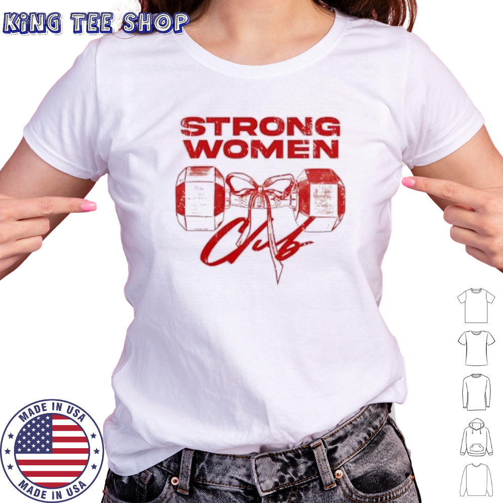 Strong women club shirt Women's T-shirt
