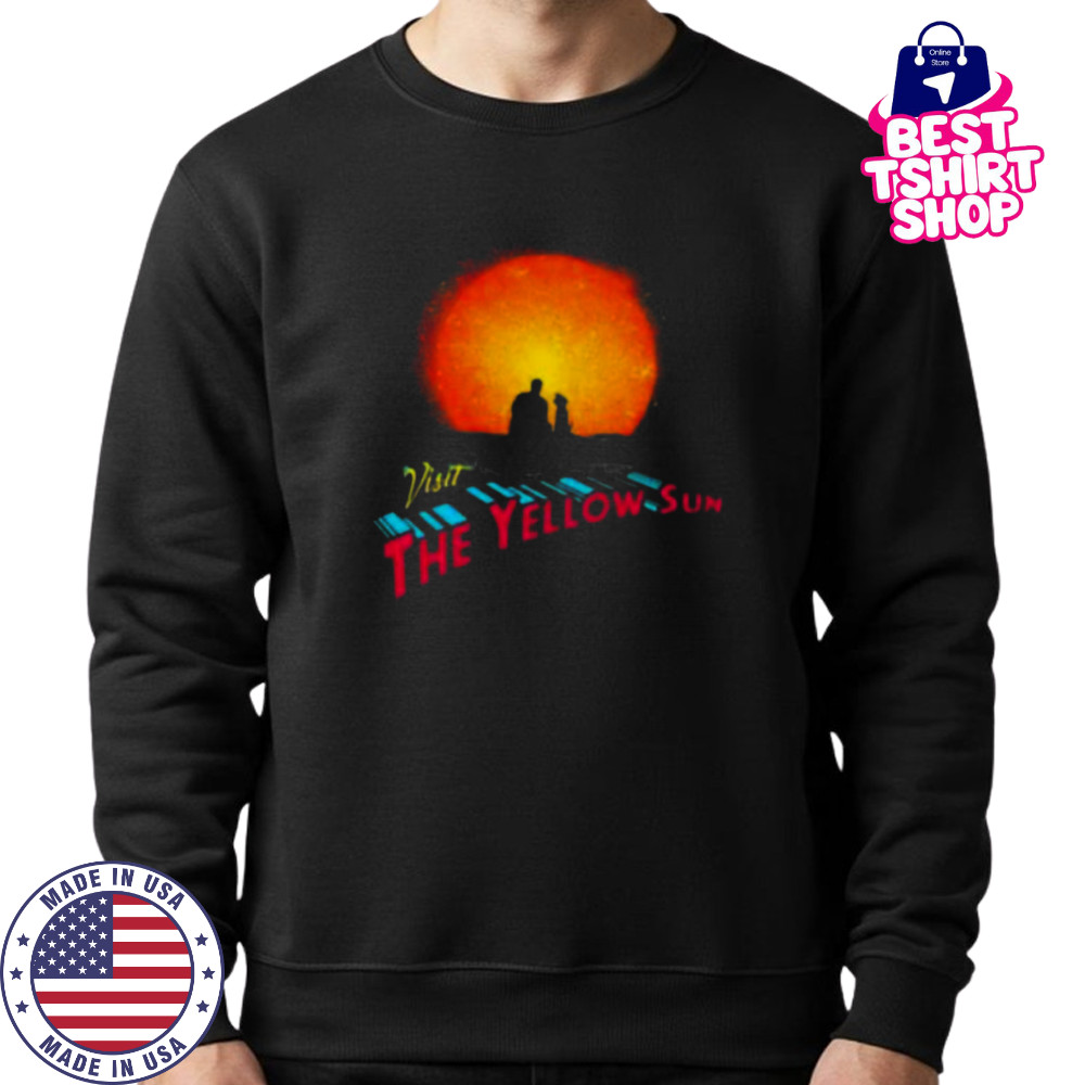 Superman Visit The Yellow Sun Shirt Sweatshirt