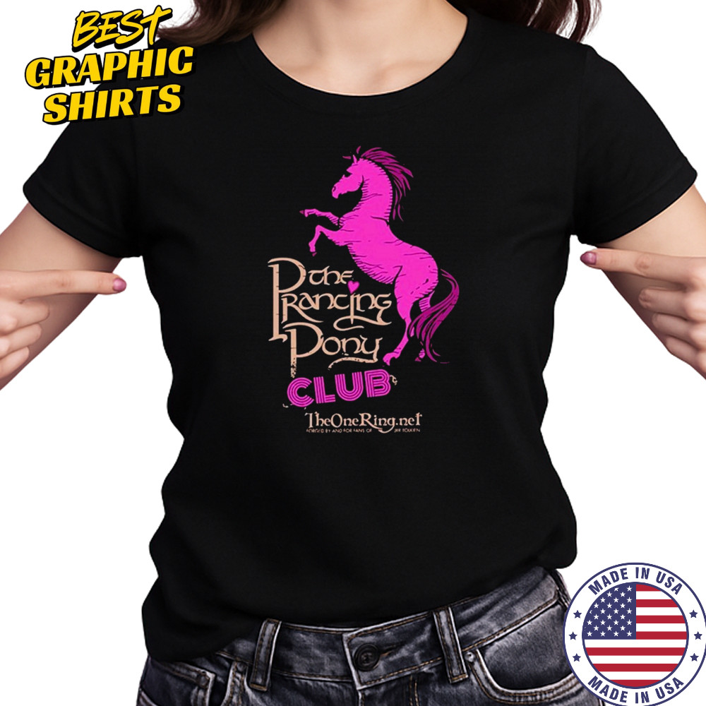 The Prancing Pony Club Horse T-shirt Women's T-shirt
