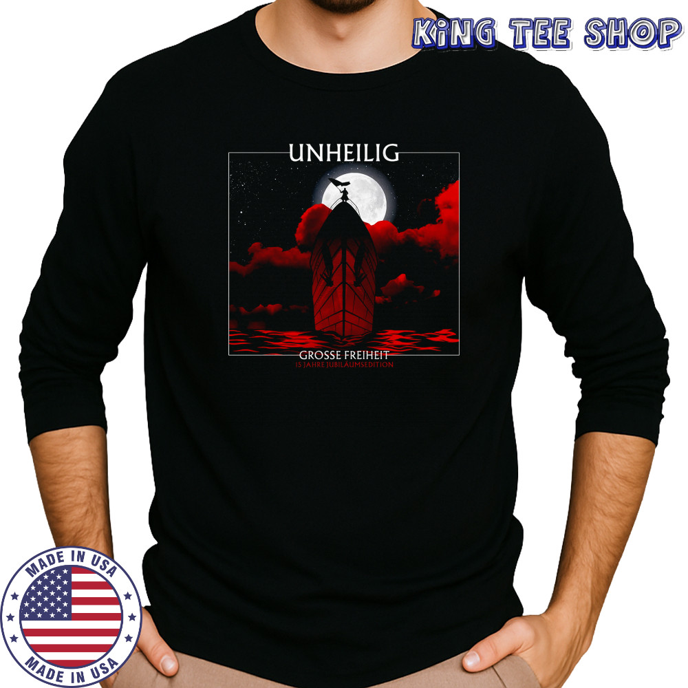 Unheilig Grosse Freiheit Anniversary Cover T-Shirt Long Sleeved