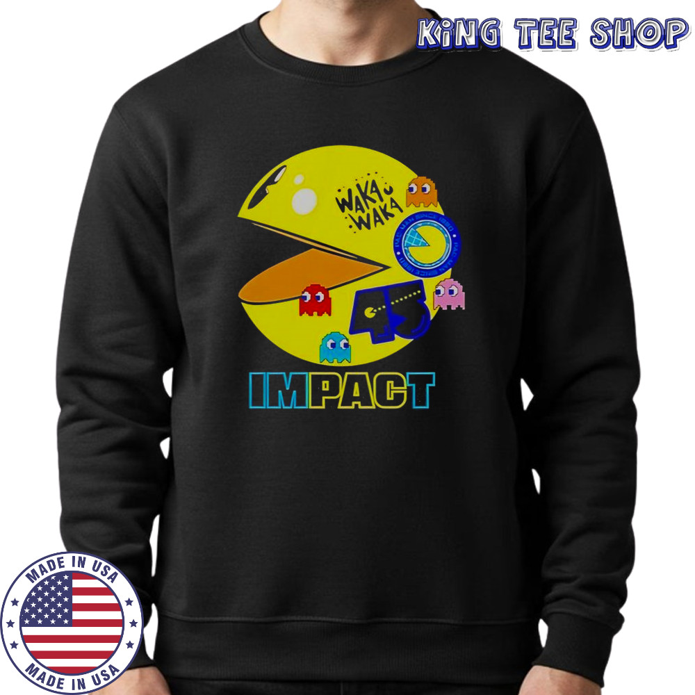 Waka Waka Pac Man 45th Anniversary T-Shirt Sweatshirt