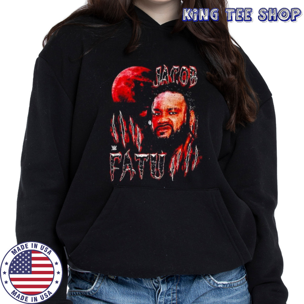 WWE Jacob Fatu Wolf Moon retro shirt Hoodie