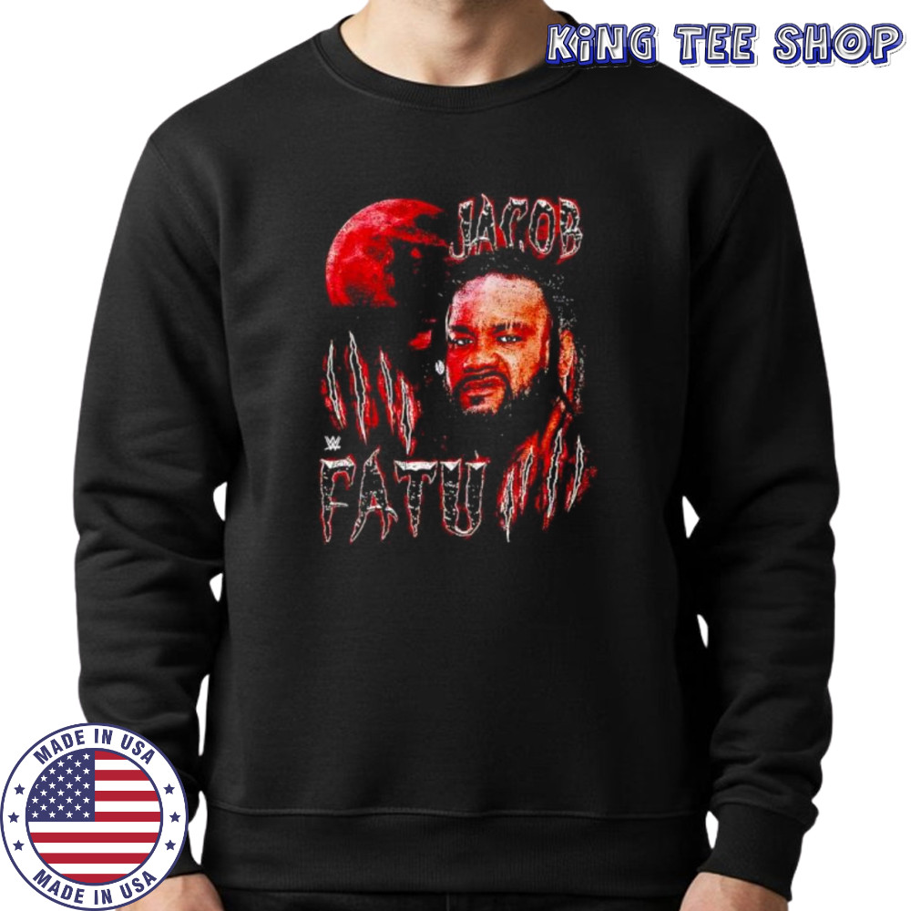 WWE Jacob Fatu Wolf Moon retro shirt Sweatshirt