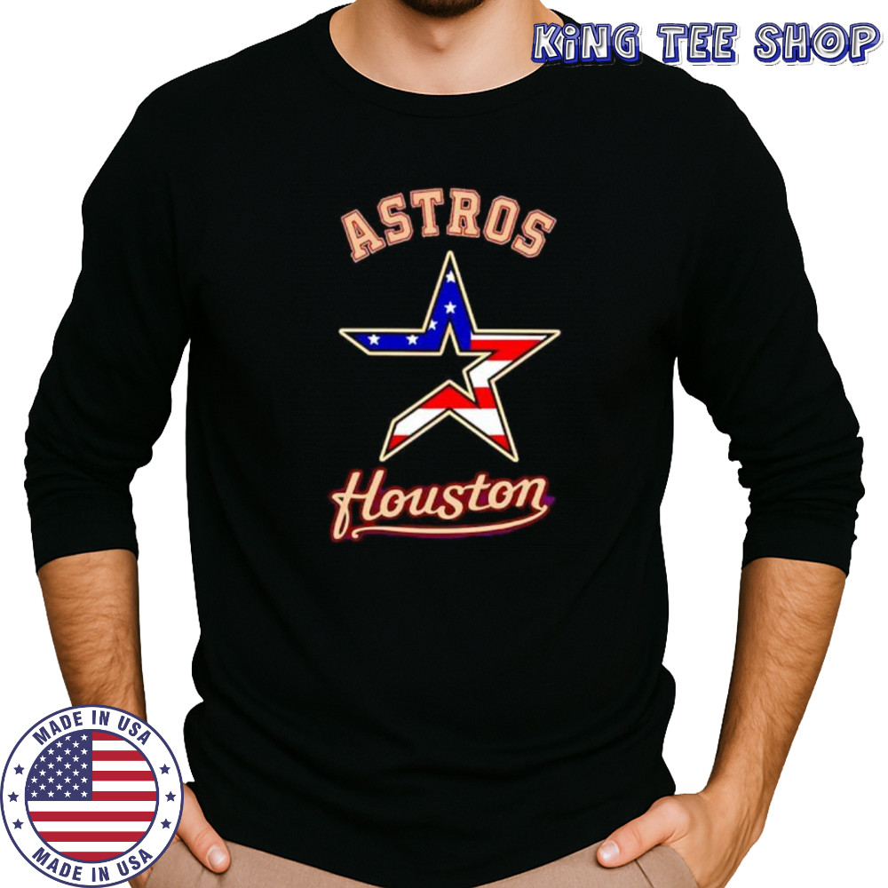 Astros Houston Star shirt Long Sleeved