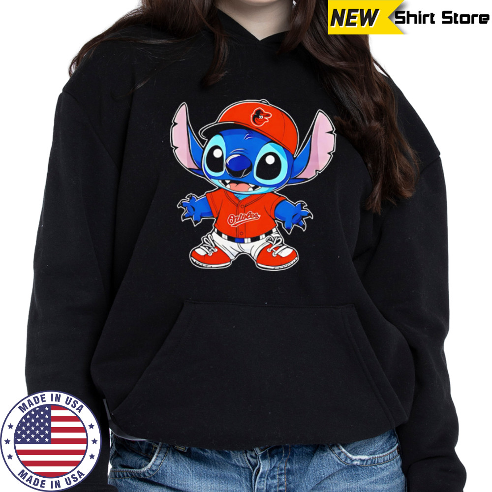 Baltimore Orioles Stitch Baseball 2025 shirt Hoodie
