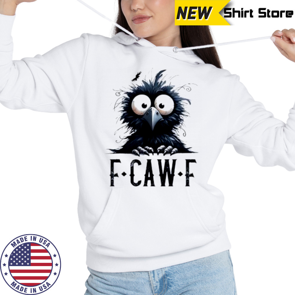 Black crow bird fcawf shirt Hoodie