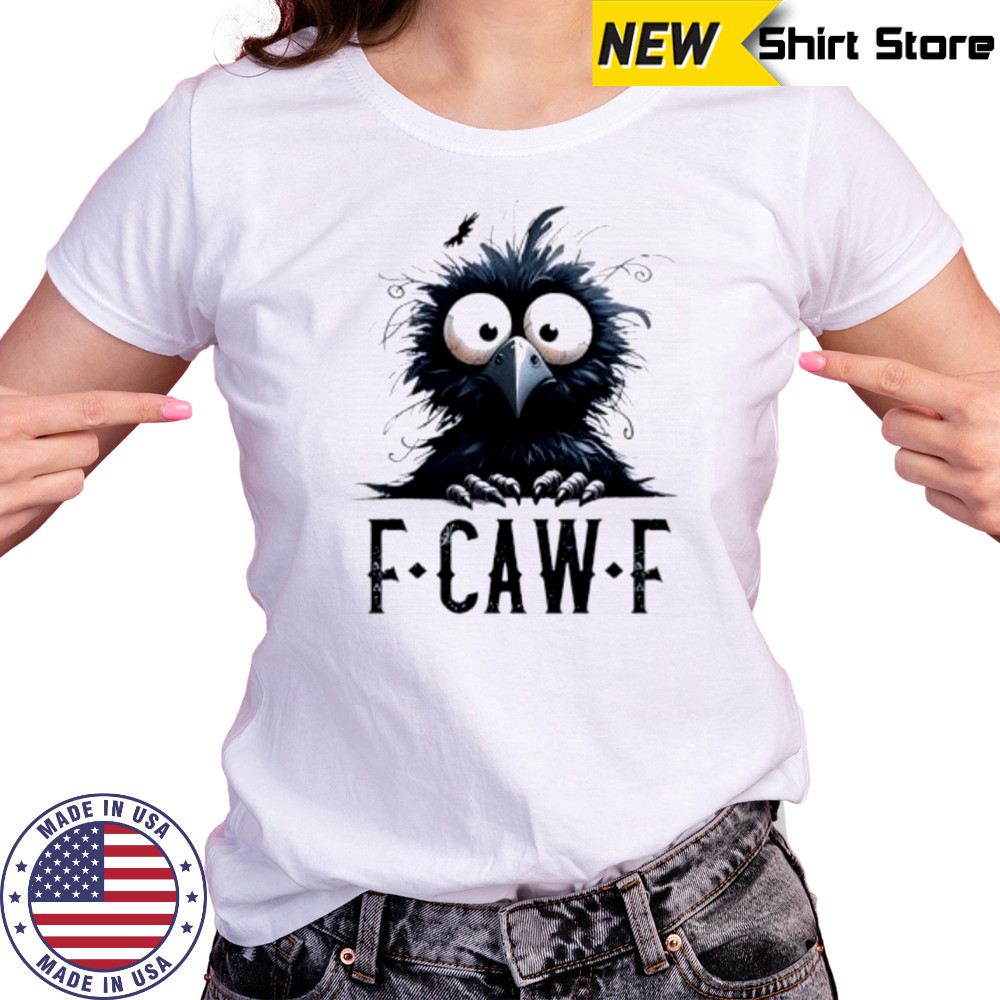 Black crow bird fcawf shirt Women's T-shirt