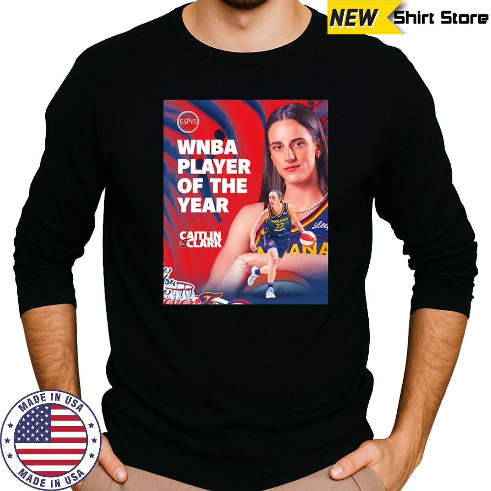 Caitlin Clark The ESPY’s WNBA Player of the Year shirt Long Sleeved