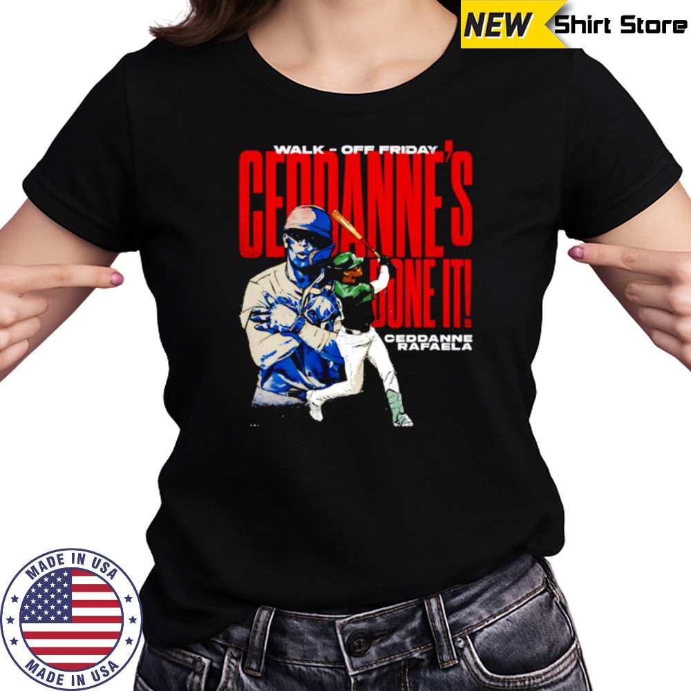 Ceddanne Rafaela Boston Walk Off graphic shirt Women's T-shirt