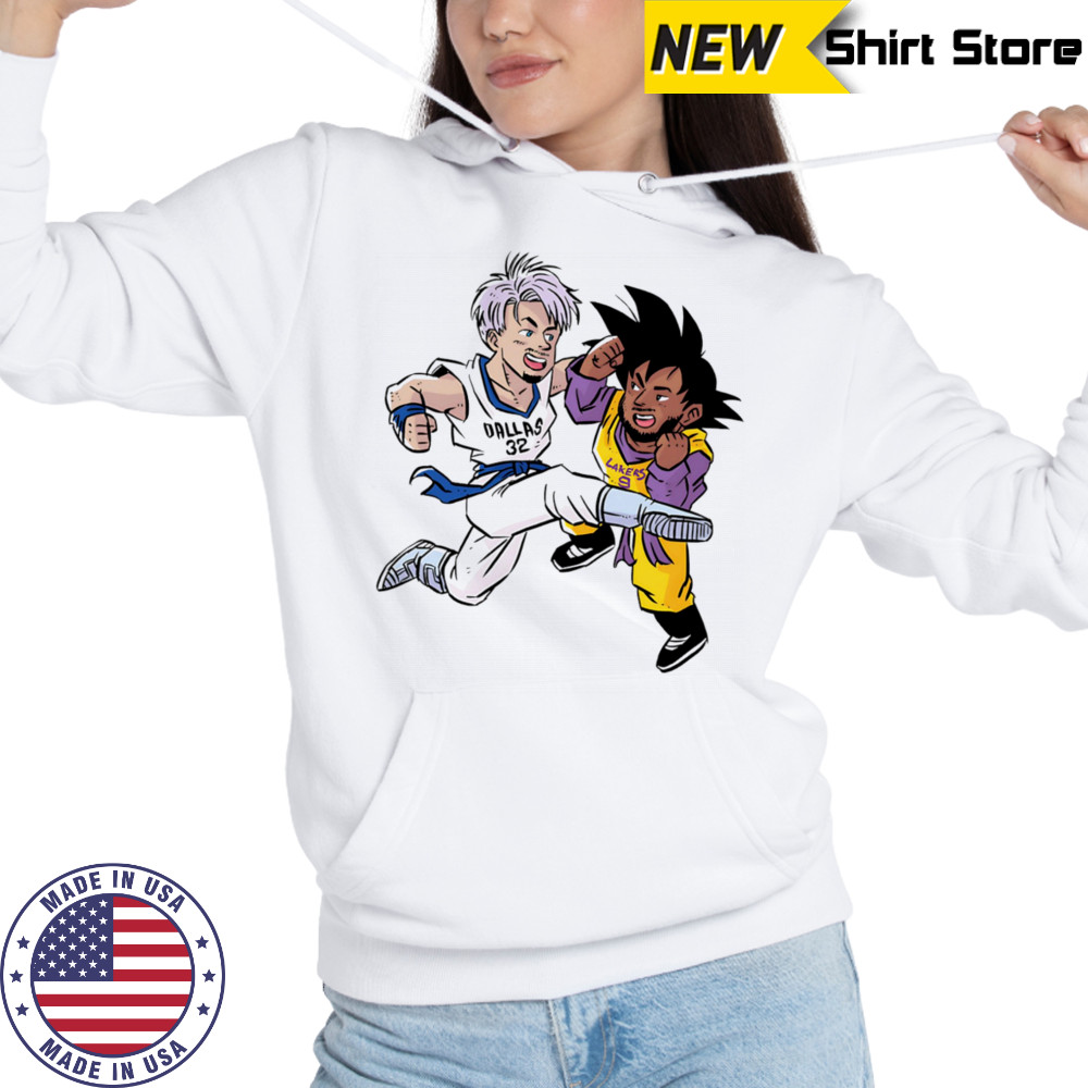 Cooper Flagg vs Bronny James Dragon Ball shirt Hoodie