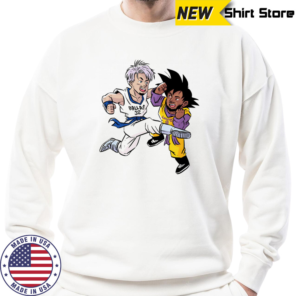 Cooper Flagg vs Bronny James Dragon Ball shirt Sweatshirt