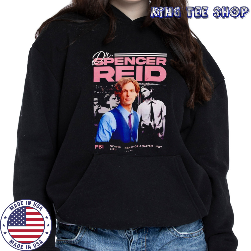 Criminal Minds Dr Spencer Reid T-Shirt Hoodie