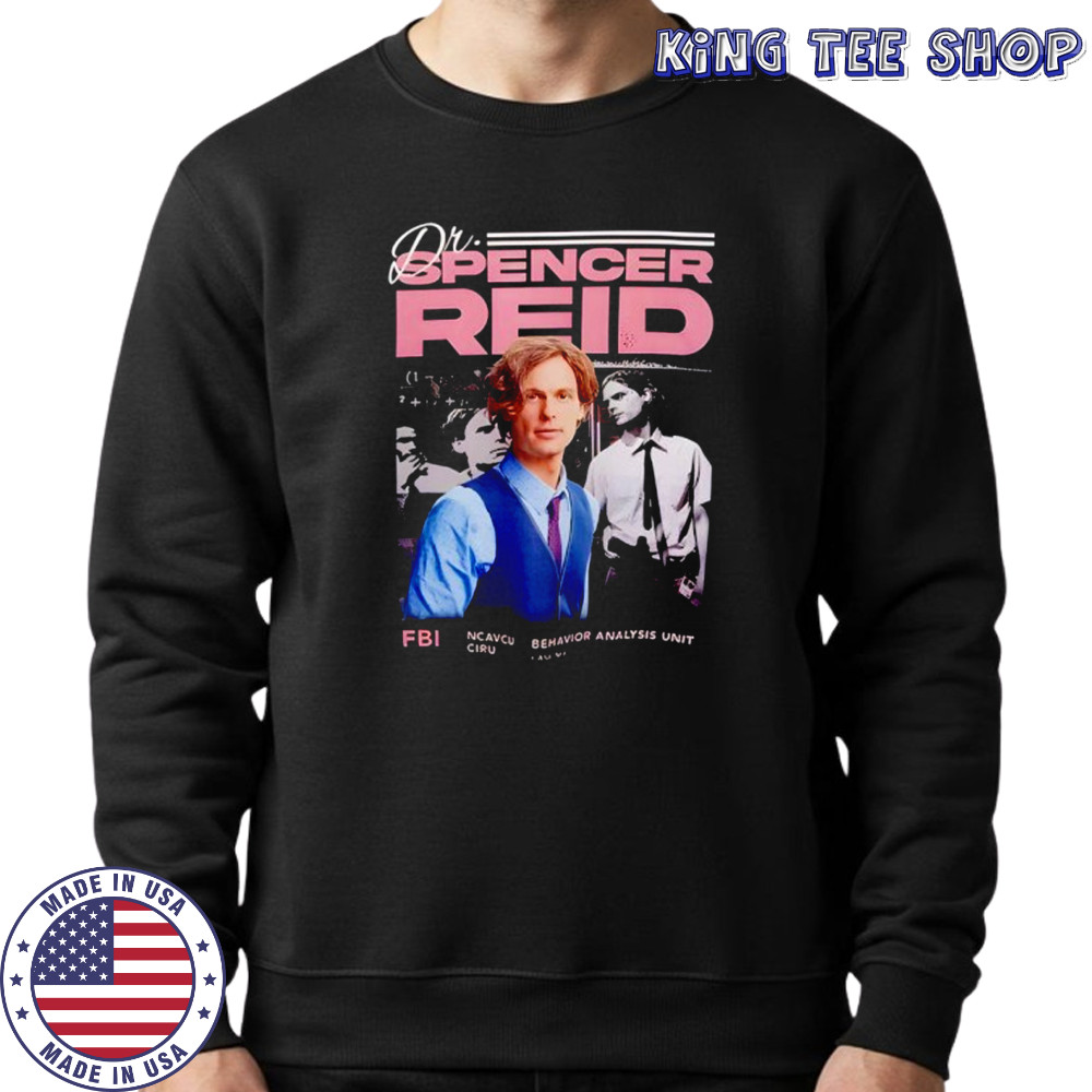Criminal Minds Dr Spencer Reid T-Shirt Sweatshirt