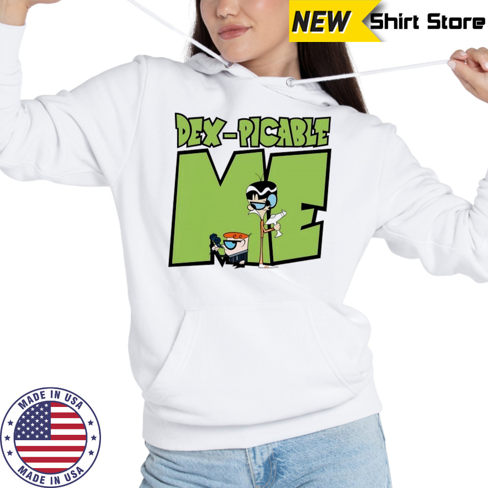 Dexter’s Laboratory X Dex-Picable Me cartoon shirt Hoodie