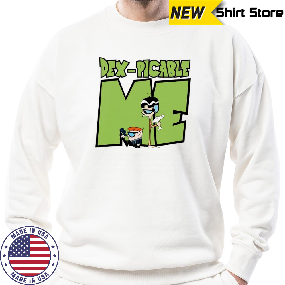 Dexter’s Laboratory X Dex-Picable Me cartoon shirt Sweatshirt