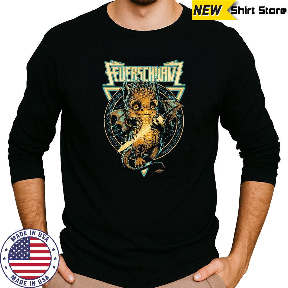 Feuerschwanz Little Dragon T-shirt Long Sleeved