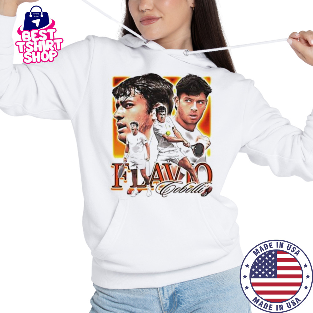 Flavio Cobolli Italian tennis player shirt Hoodie