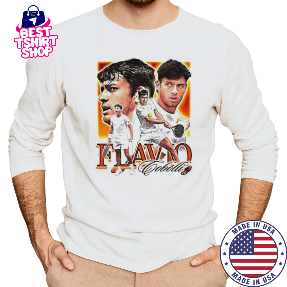 Flavio Cobolli Italian tennis player shirt Long Sleeved