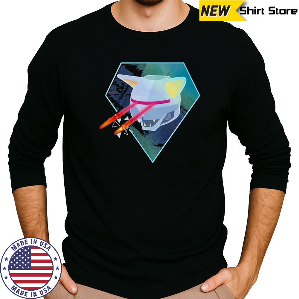 Frequency Festival Cat Prism T-shirt Long Sleeved