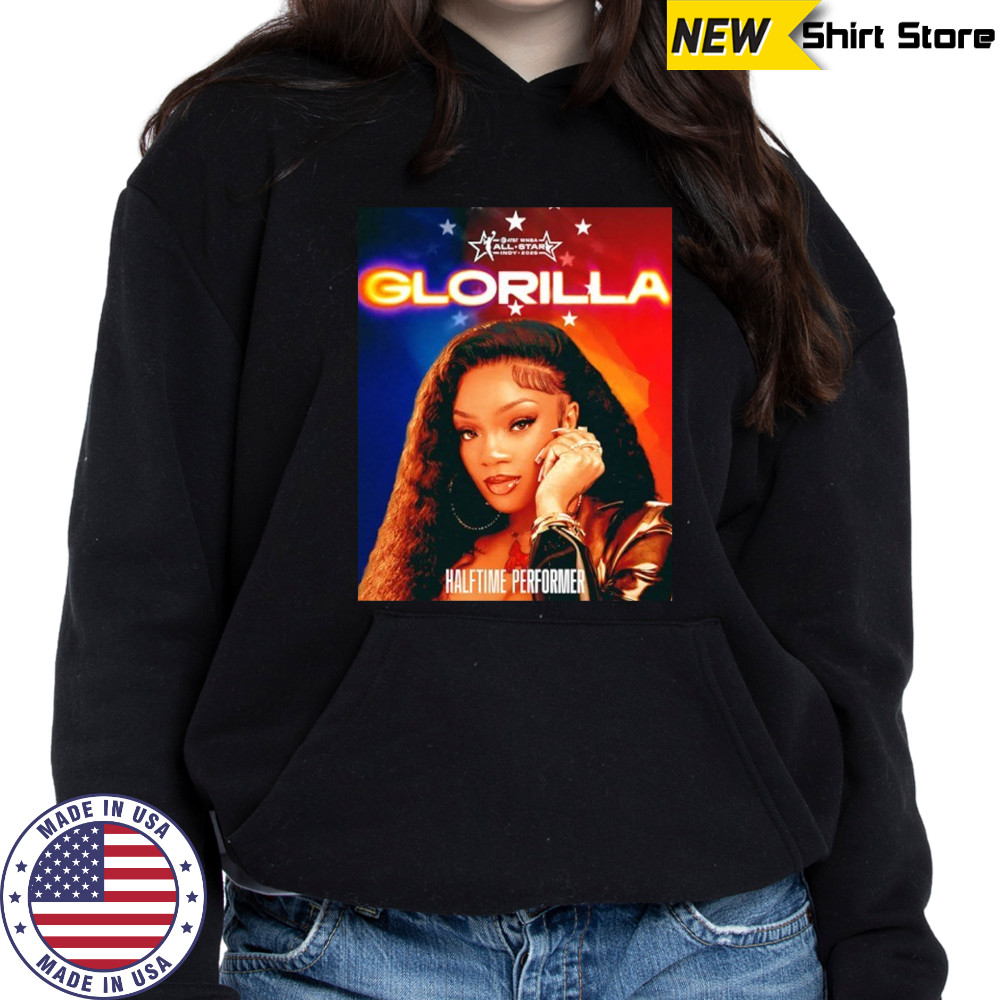 GloRilla 2025 AT&T WNBA All Star Game halftime perform shirt Hoodie