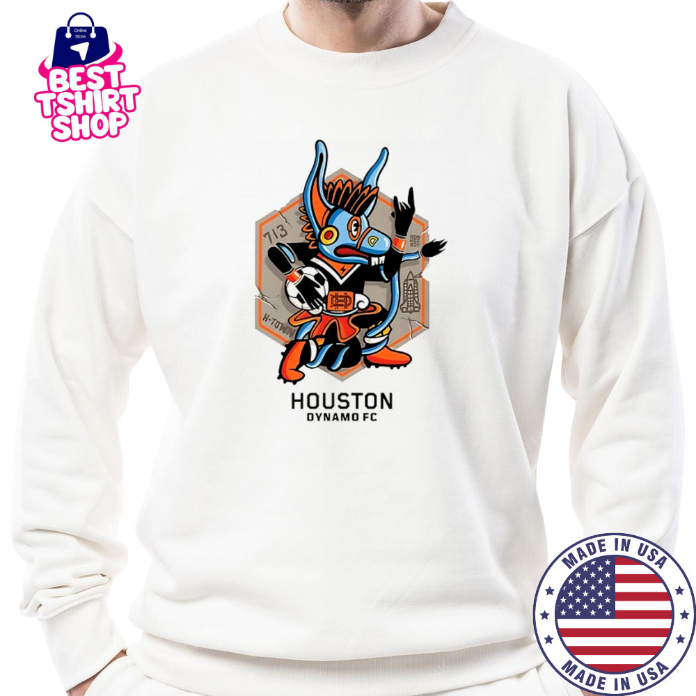 Houston Dynamo FC x Free Walls H-Town Collection Hexagon shirt Sweatshirt