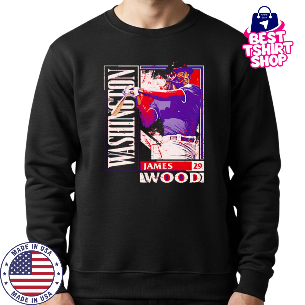 James Wood Washington Card Style vintage shirt Sweatshirt