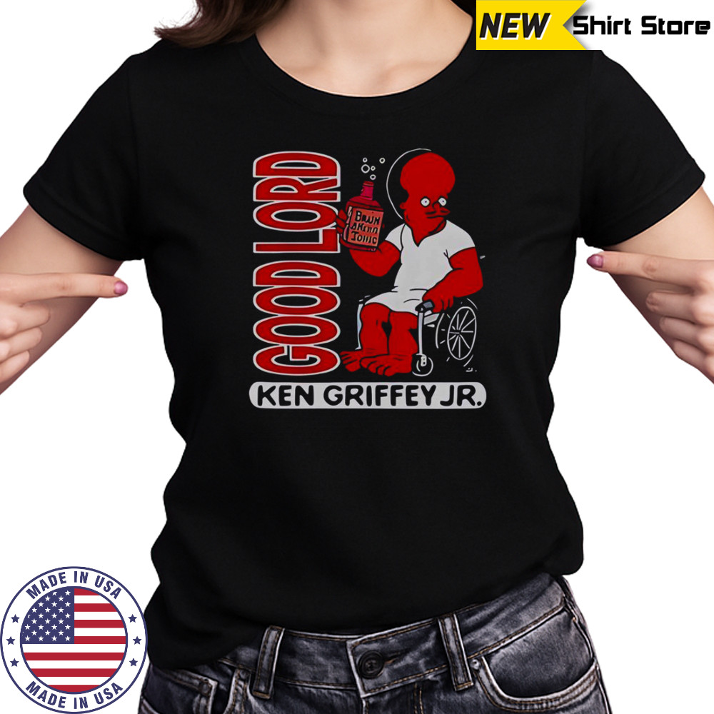 Ken Griffey Jr Good Lord Cartoon T-Shirt Women's T-shirt