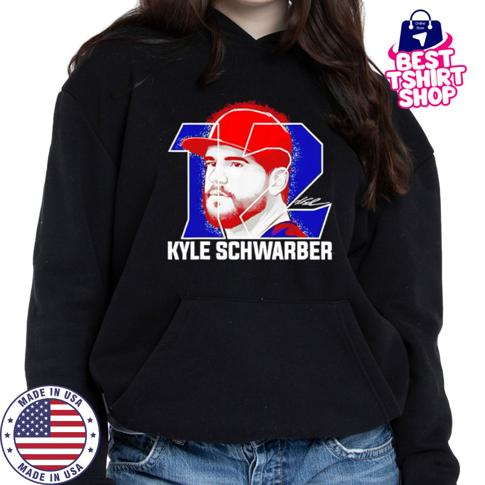 Kyle Schwarber 12 Silhouette Schwarber Philadelphia shirt Hoodie