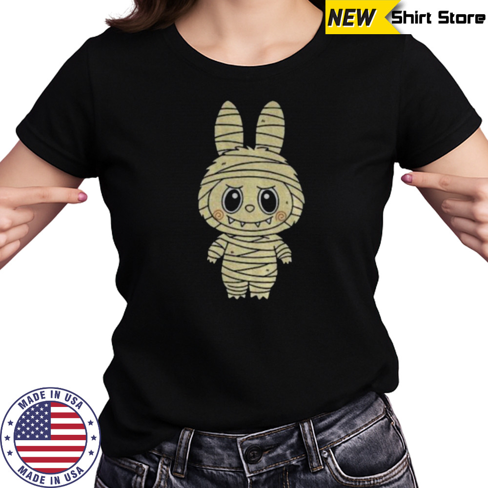 Labubu Mummy Costume Labubu Stitched Halloween shirt Women's T-shirt
